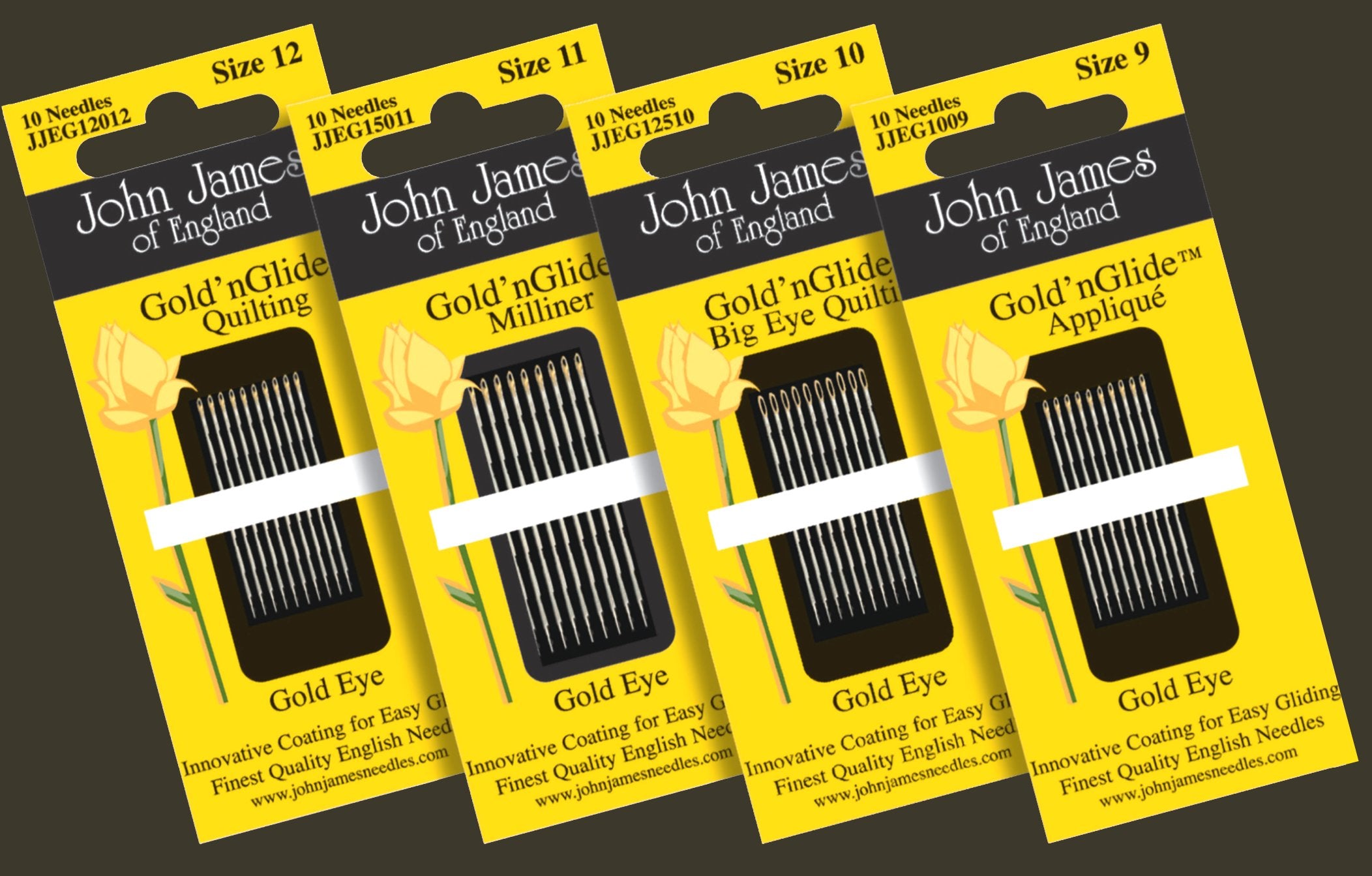 John James Gold 'N Glide Needles