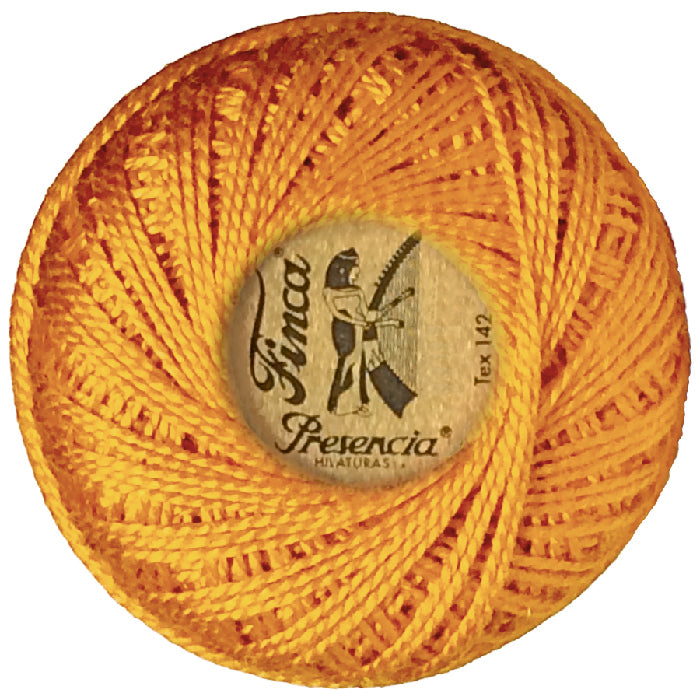 Presencia Perlé Cotton Thread - 1068 Medium Golden Brown