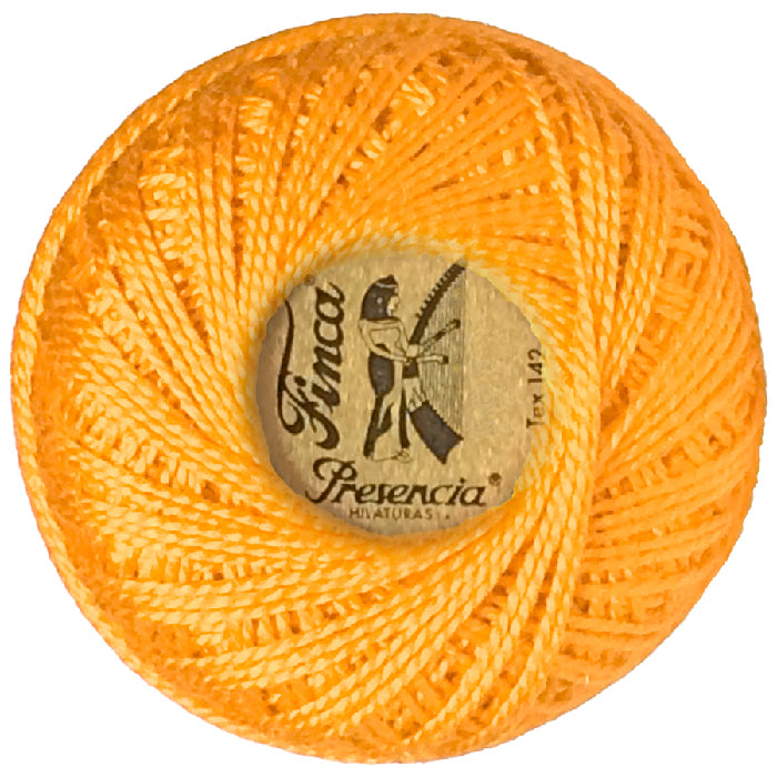 Presencia Perlé Cotton Thread - 1227 Medium Gold