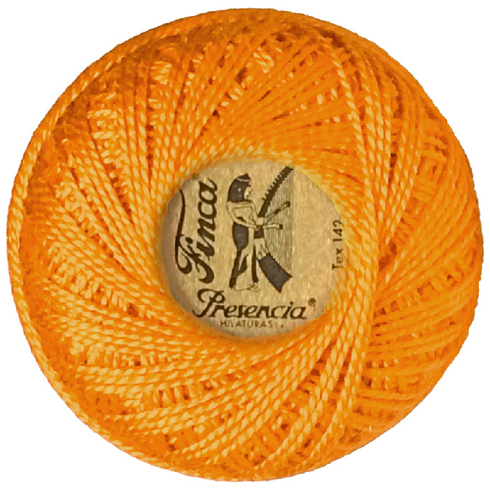 Presencia Perlé Cotton Thread - 1232 Deep Canary
