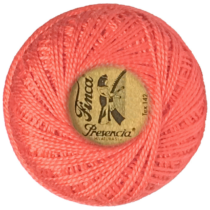 Presencia Perlé Cotton Thread - 1889 Medium Melon