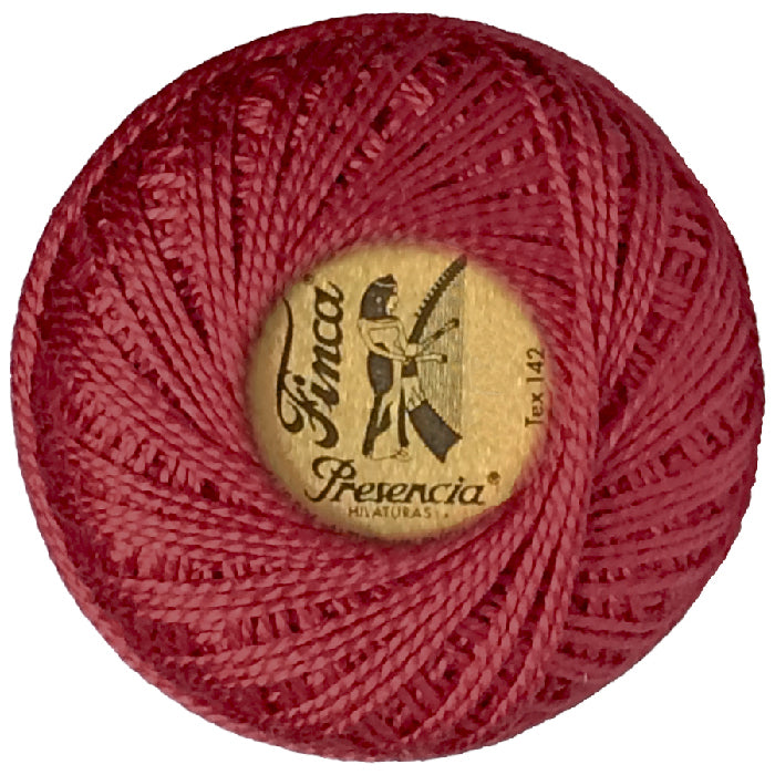 Presencia Perlé Cotton Thread - 1996 Dark Antique Rose