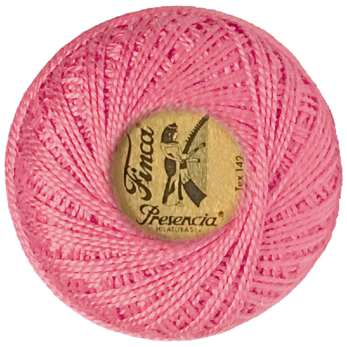 Presencia Perlé Cotton Thread - 2323 Cyclamen Pink