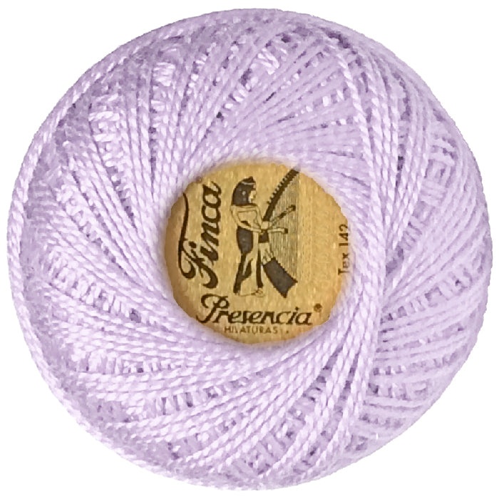 Presencia Perlé Cotton Thread - 2687 Light Lavender