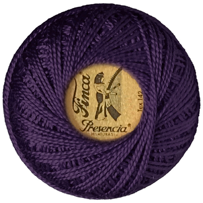 Presencia Perlé Cotton Thread - 2720 Very Dark Lavender