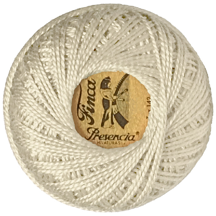 Presencia Perlé Cotton Thread - 3000 Ecru
