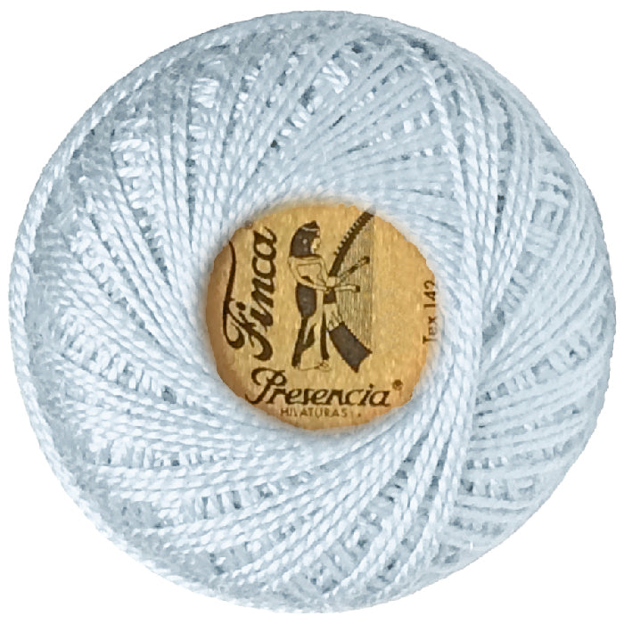 Presencia Perlé Cotton Thread - 3299 Very Light Blue