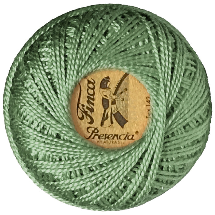 Presencia Perlé Cotton Thread - 4561 Light Avacado Green
