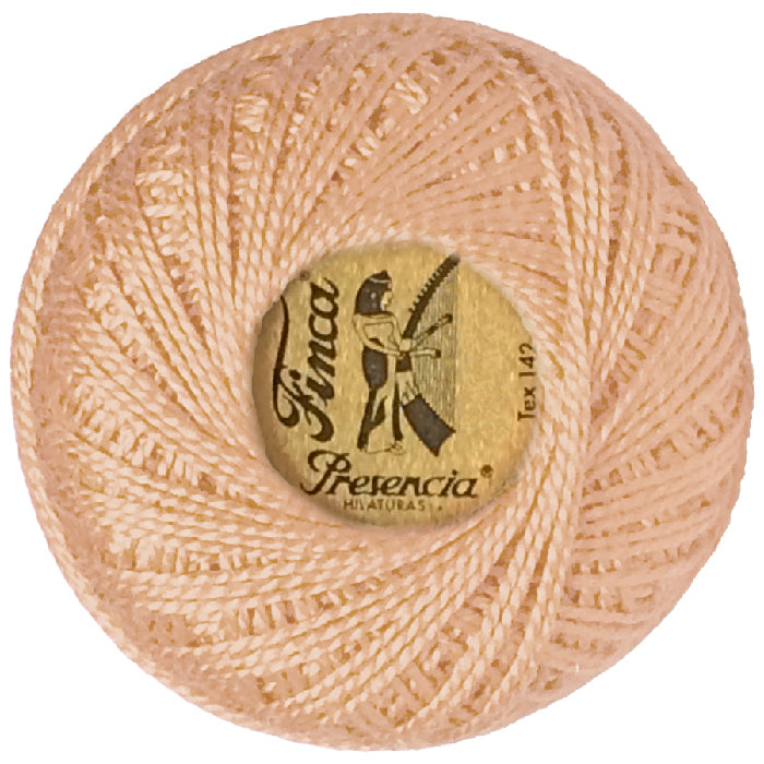 Presencia Perlé Cotton Thread - 8060 Very Light Brown