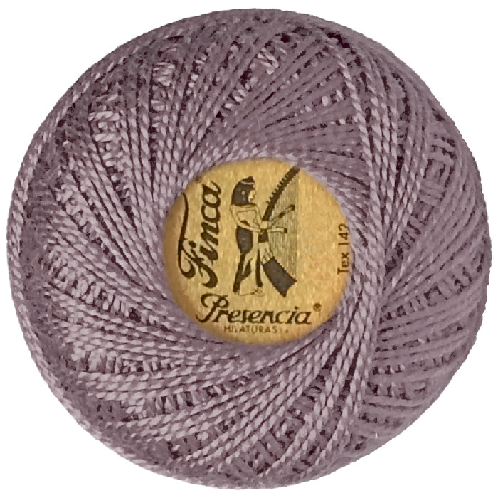 Presencia Perlé Cotton Thread - 8605 Light Antique Violet