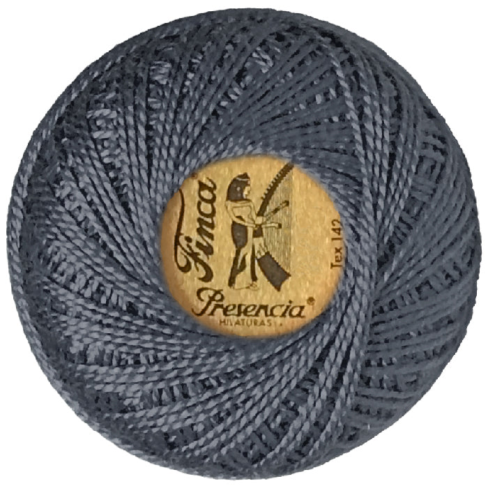 Presencia Perlé Cotton Thread - 8785 Gray