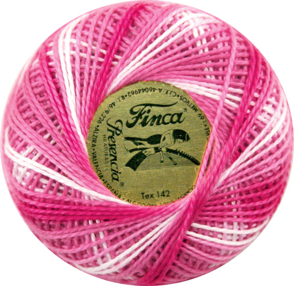 Presencia Perlé Cotton Thread - 9395 Passionate Pink