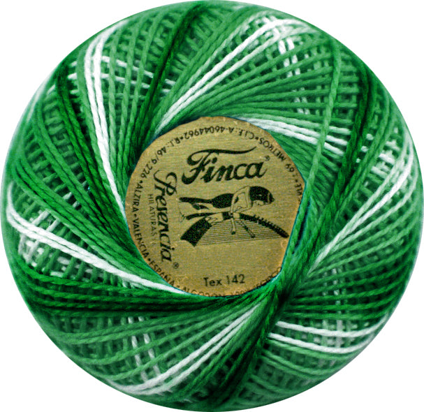 Presencia Perlé Cotton Thread - 9840 Emerald Isle