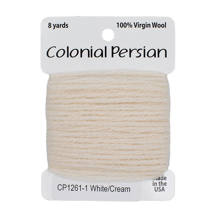 Colonial Persian Yarn - 261 White/Cream