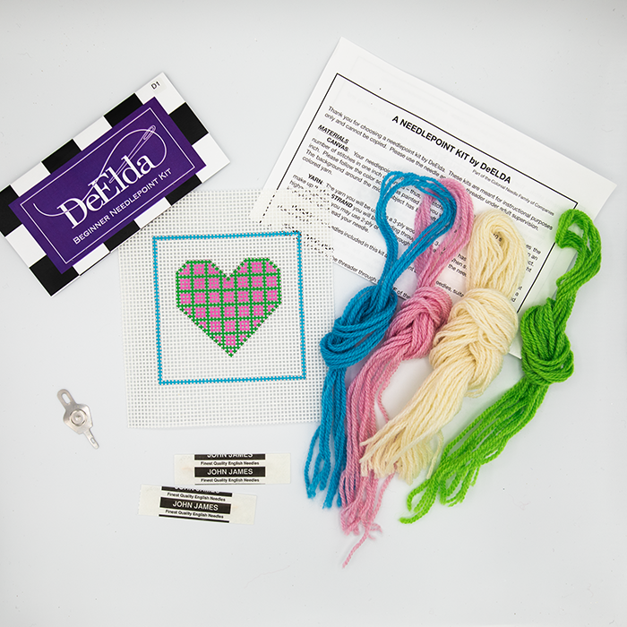 Pink & Green Heart Kit