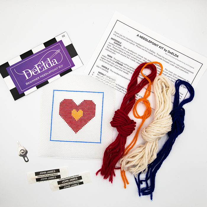 Red & Orange Heart Kit