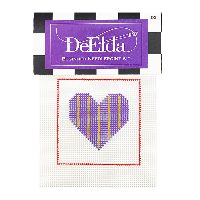 Purple & Yellow Heart Kit