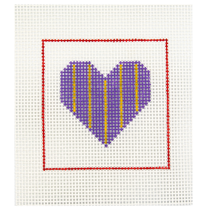 Purple & Yellow Heart Kit