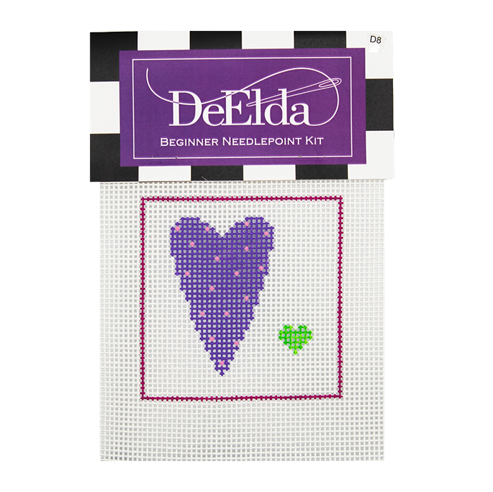Purple & Green Hearts Kit