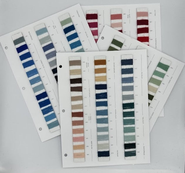 Persian Yarn Color Card