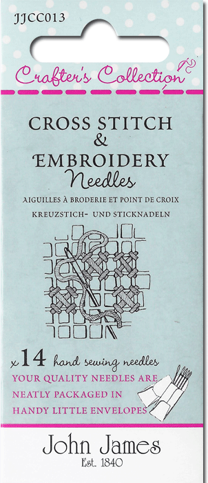 JJ Crafter's Collection Cross Stitch & Embroidery