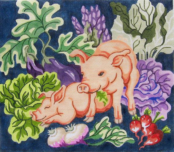 Pigs in the Garden