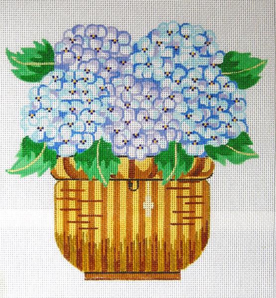 Nantucket Basket with Hydrange