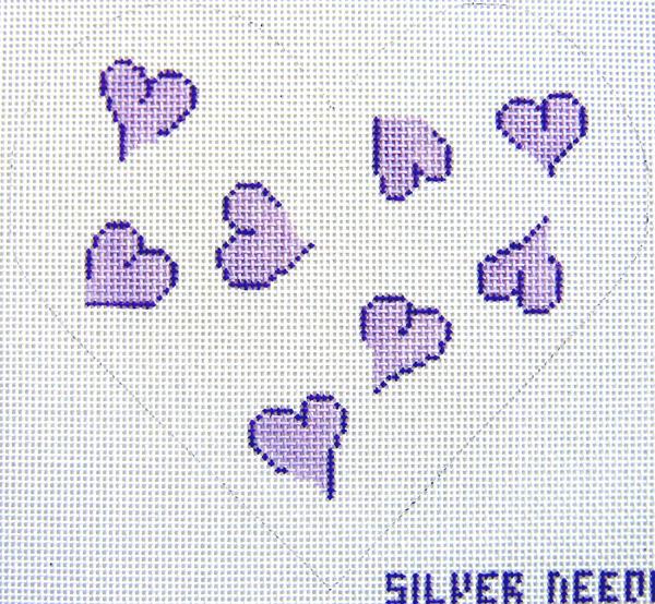 Lavender Heart Pillow