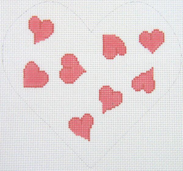Pink Heart Pillow
