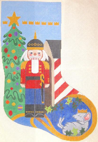 Nutcracker Christmas Stocking