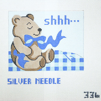 Blue Baby Sleeping Sign