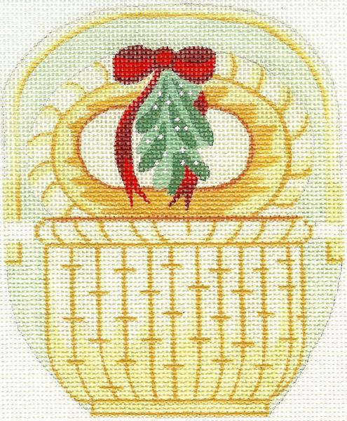 Nantucket Christmas Holly Bask