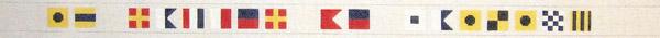 ''I'd Rather Be Sailing'' Signal Flag Belt