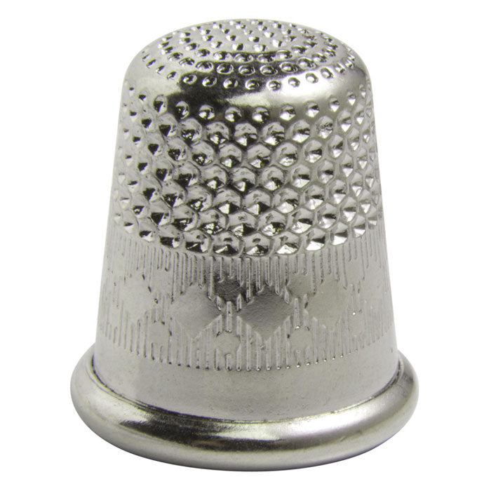 Closed Top Thimble, Sterling Silver