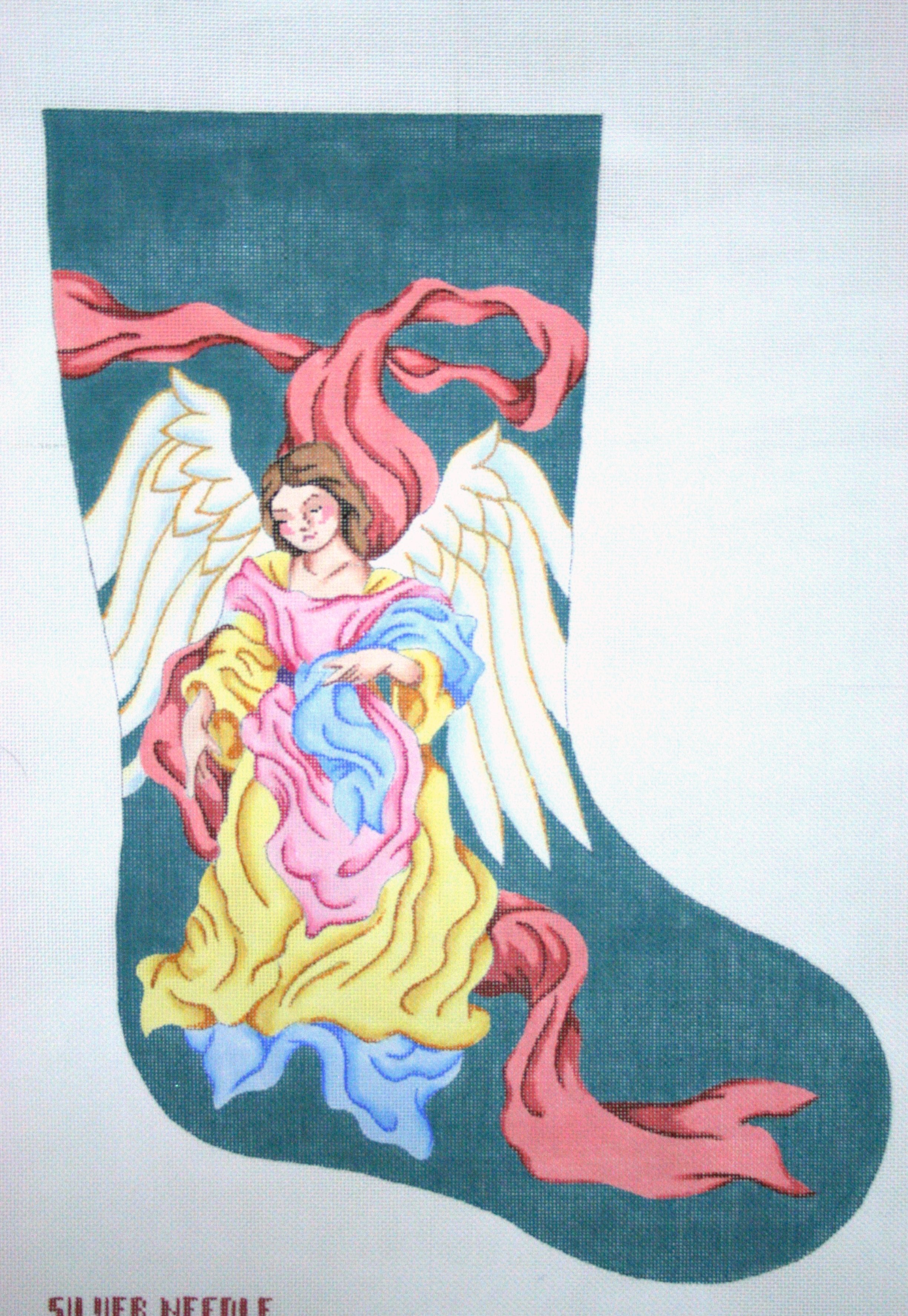 Neapolitan Angel Christmas Stocking