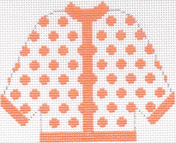 Sherbet Polka Dot Cardigan Ornament