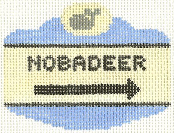 Nobadeer Sign Ornament