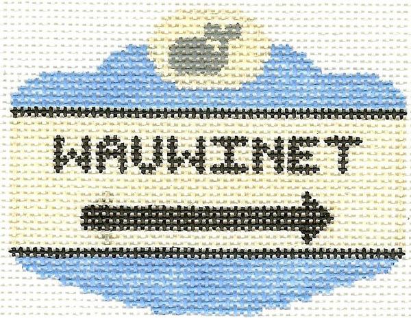 Wauwinet Sign Ornament