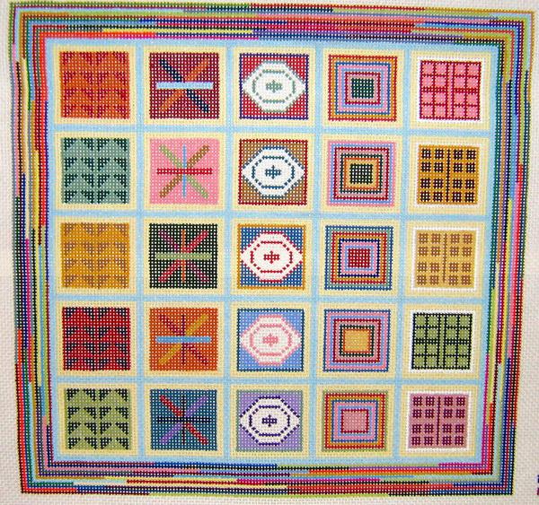 Squares Pillow 2