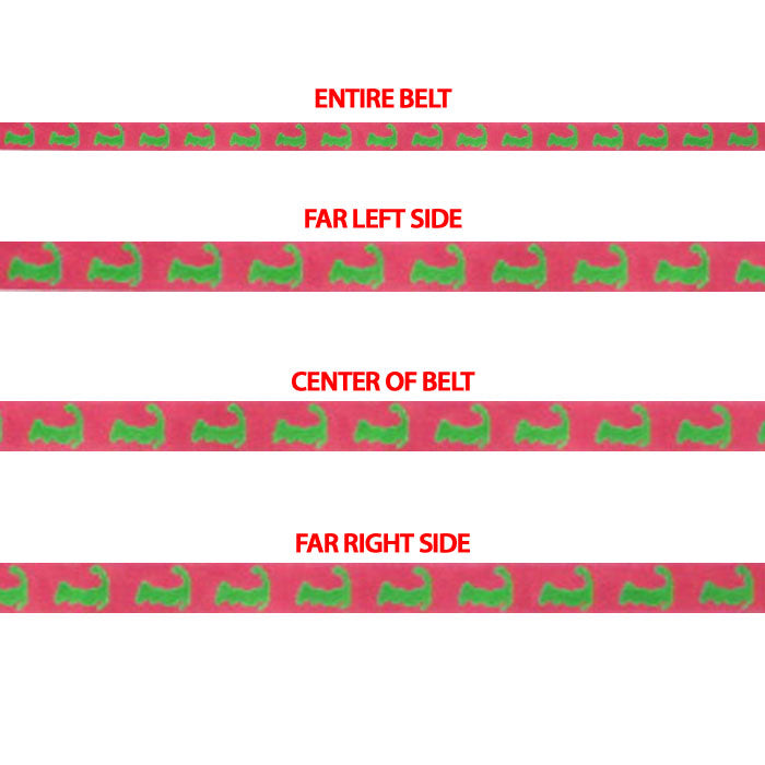 Cape Cod Logo on Pink Belt