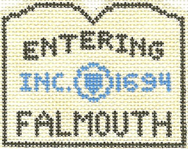 Falmouth Sign Ornament