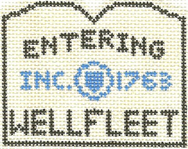 Wellfleet Sign Ornament