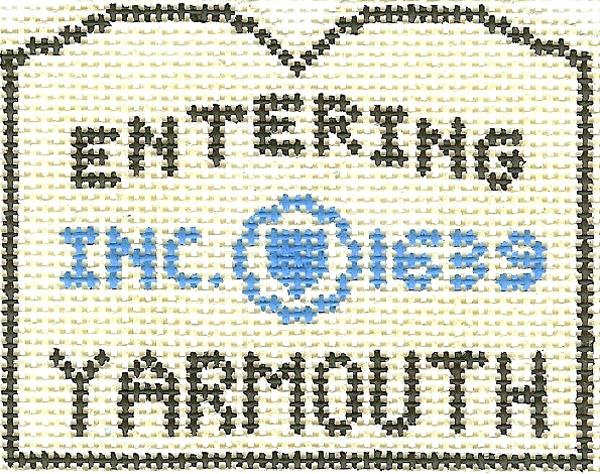 Yarmouth Sign Ornament