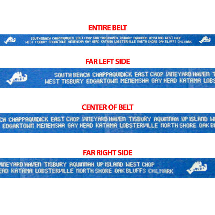 Martha's Vineyard Towns Belt
