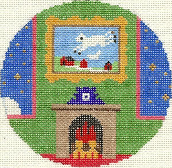Cow Jumping Over the Moon Ornament