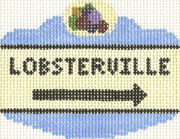 Lobsterville Sign Ornament