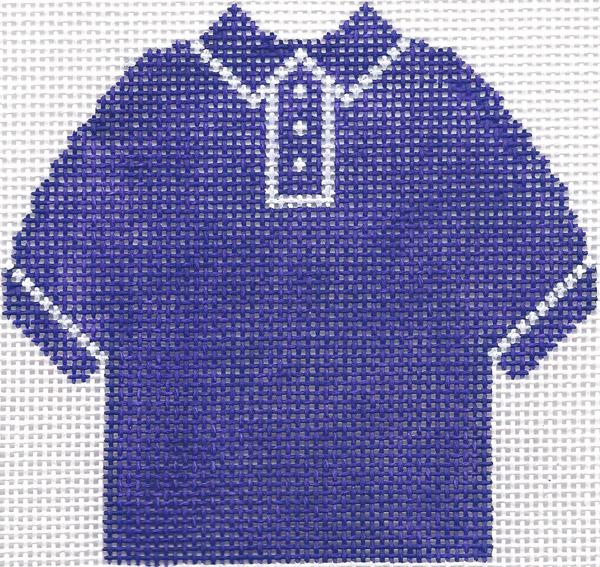 Purple Polo Shirt Ornament