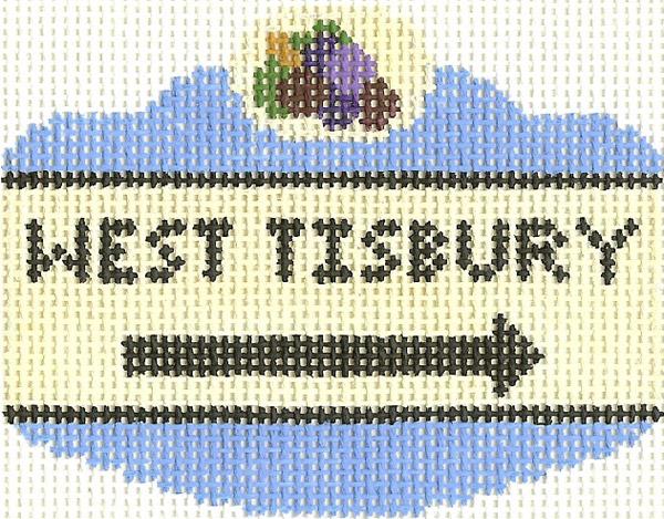 West Tisbury Sign Ornament