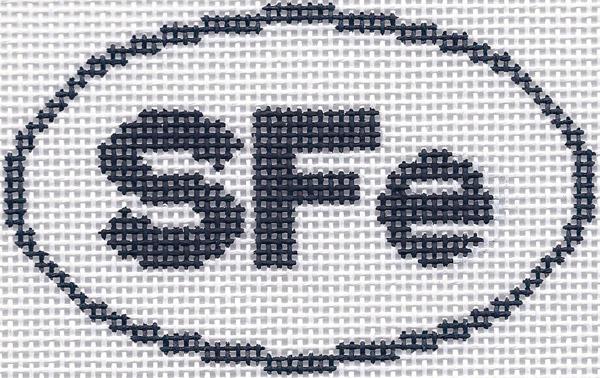 SFe (Santa Fe, NM) Oval Ornament