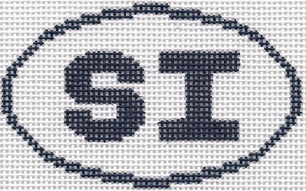 SI (Shelter Island, NY/Staten Island, NY) Oval Ornament